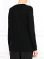 Джемпер из шелка и кашемира декорированный пайетками DKNY  –  Модель Верх-Низ1