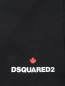 Шорты из хлопка с принтом Dsquared2  –  Деталь