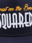 Бейсболка хлопковая с вышивкой Dsquared2  –  Деталь