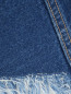 Джинсовая юбка из хлопка на молнии BOSCO  –  Деталь1