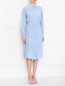 Платье-рубашка из шелка Nina Ricci  –  МодельВерхНиз