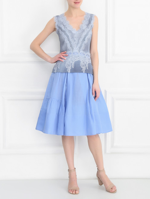 Юбка с асимметричным низом Ermanno Scervino - МодельОбщийВид