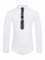 Рубашка-боди декорированная галстуком John Galliano  –  Общий вид