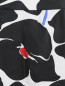 Укороченные брюки из хлопка с узором Moschino Boutique  –  Деталь1