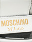 Мини-сумочка из кожи с контрастной отделкой Moschino  –  Деталь1