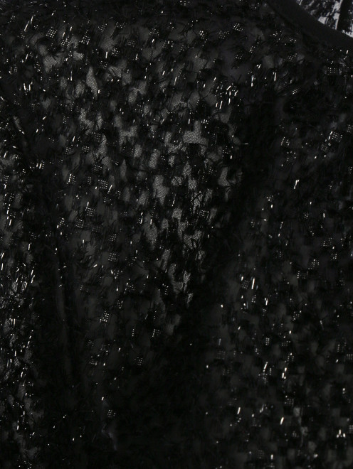 Полупрозрачная блуза с декором - Деталь1