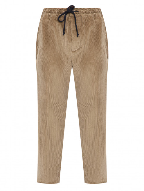 Вельветовые брюки из хлопка - Общий вид