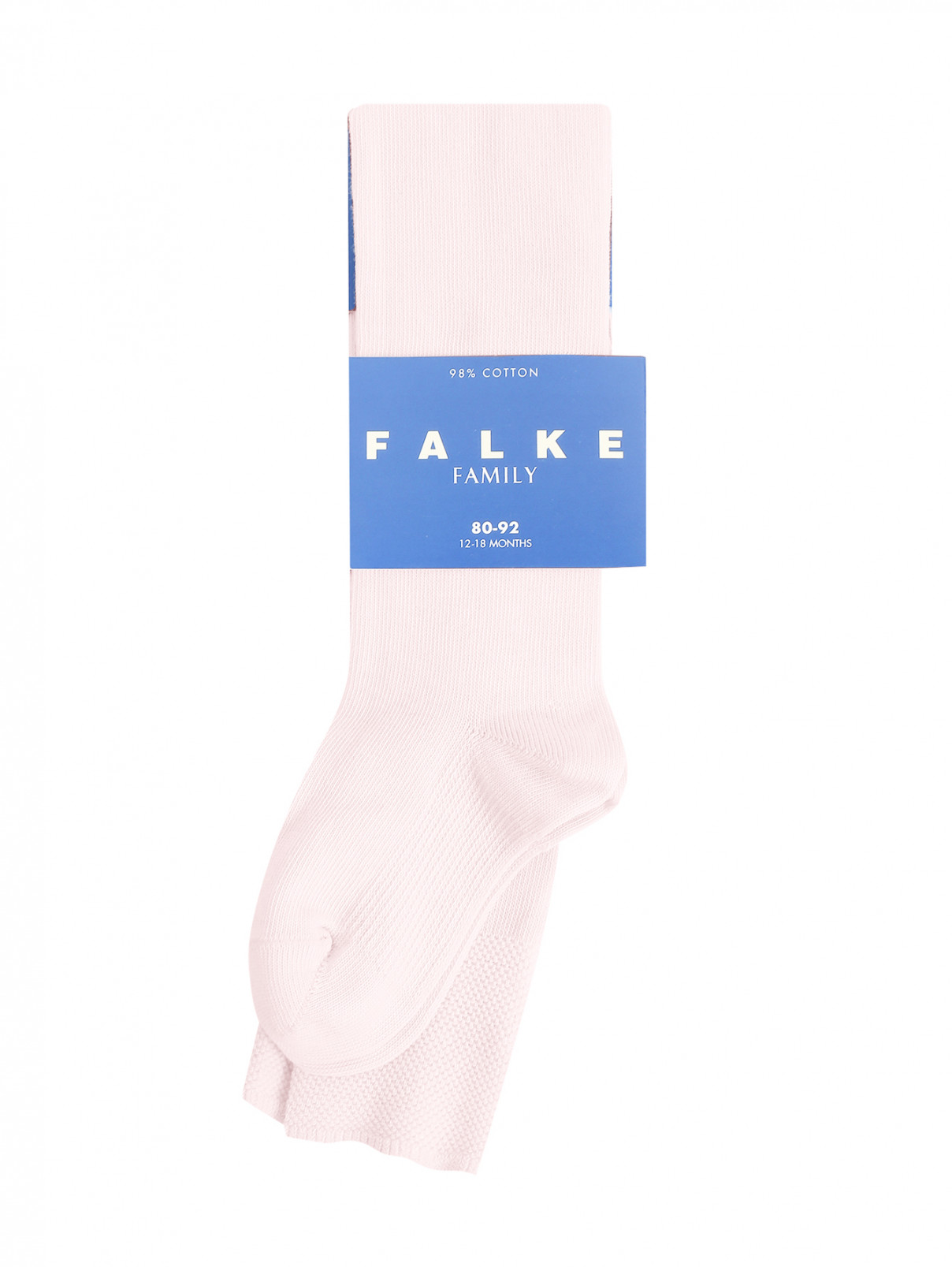 Колготки из хлопка Falke  –  Общий вид  – Цвет:  Розовый