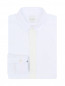 Рубашка из хлопка с фактурной вставкой Paul Smith  –  Общий вид