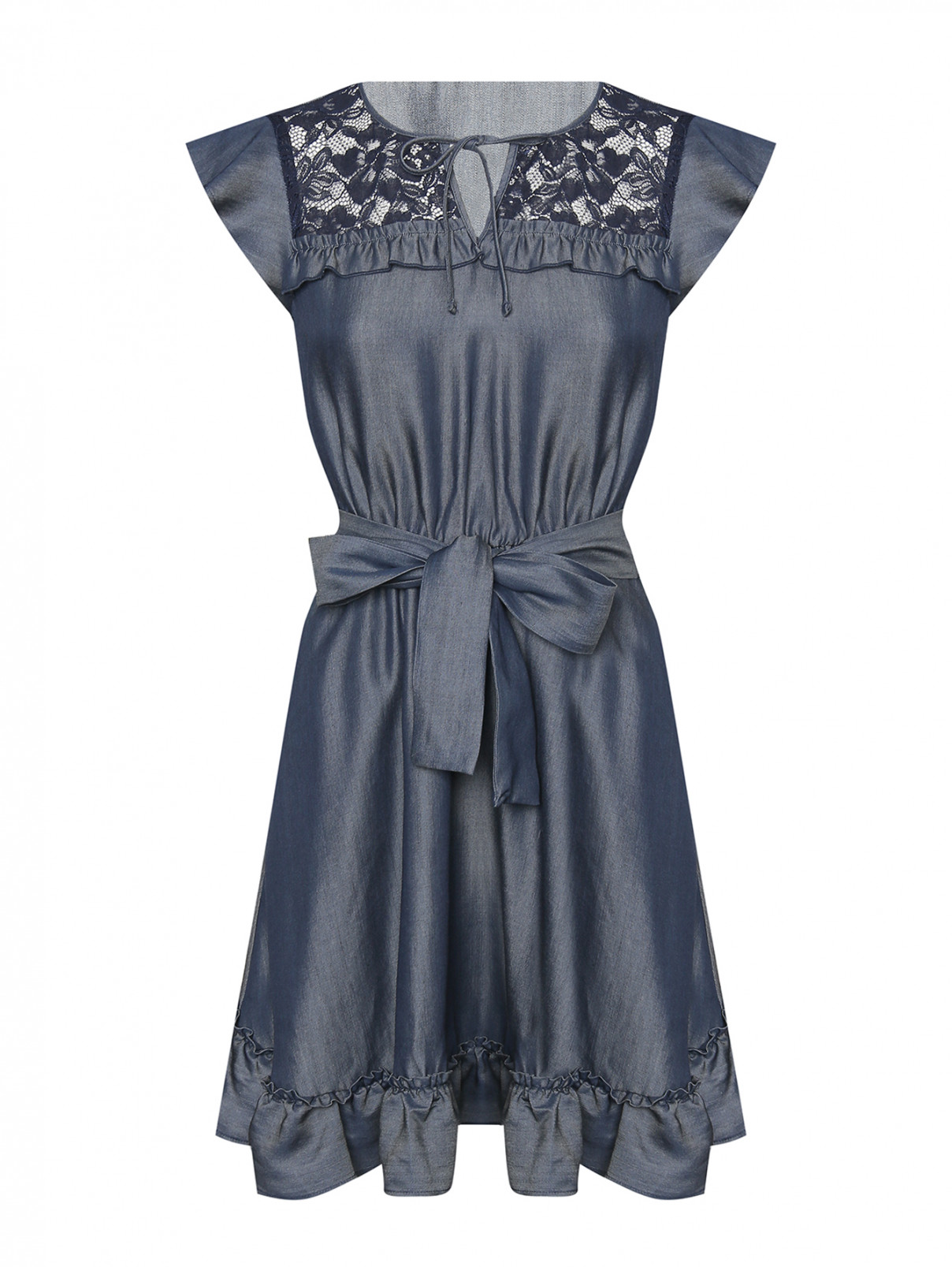 Платье-мини с кружевной отделкой Liu Jo  –  Общий вид