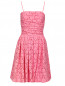 Платье-мини из кружева на съемных бретелях Moschino Cheap&Chic  –  Общий вид