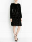Платье из смешанного шелка Alberta Ferretti  –  Модель Общий вид