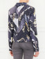 Укороченная куртка с узором Kenzo  –  Модель Верх-Низ1
