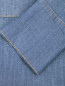 Удлиненная рубашка из денима Ashley Graham x Marina Rinaldi  –  Деталь