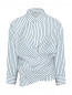 Блуза из хлопка с узором полоска Dorothee Schumacher  –  Общий вид