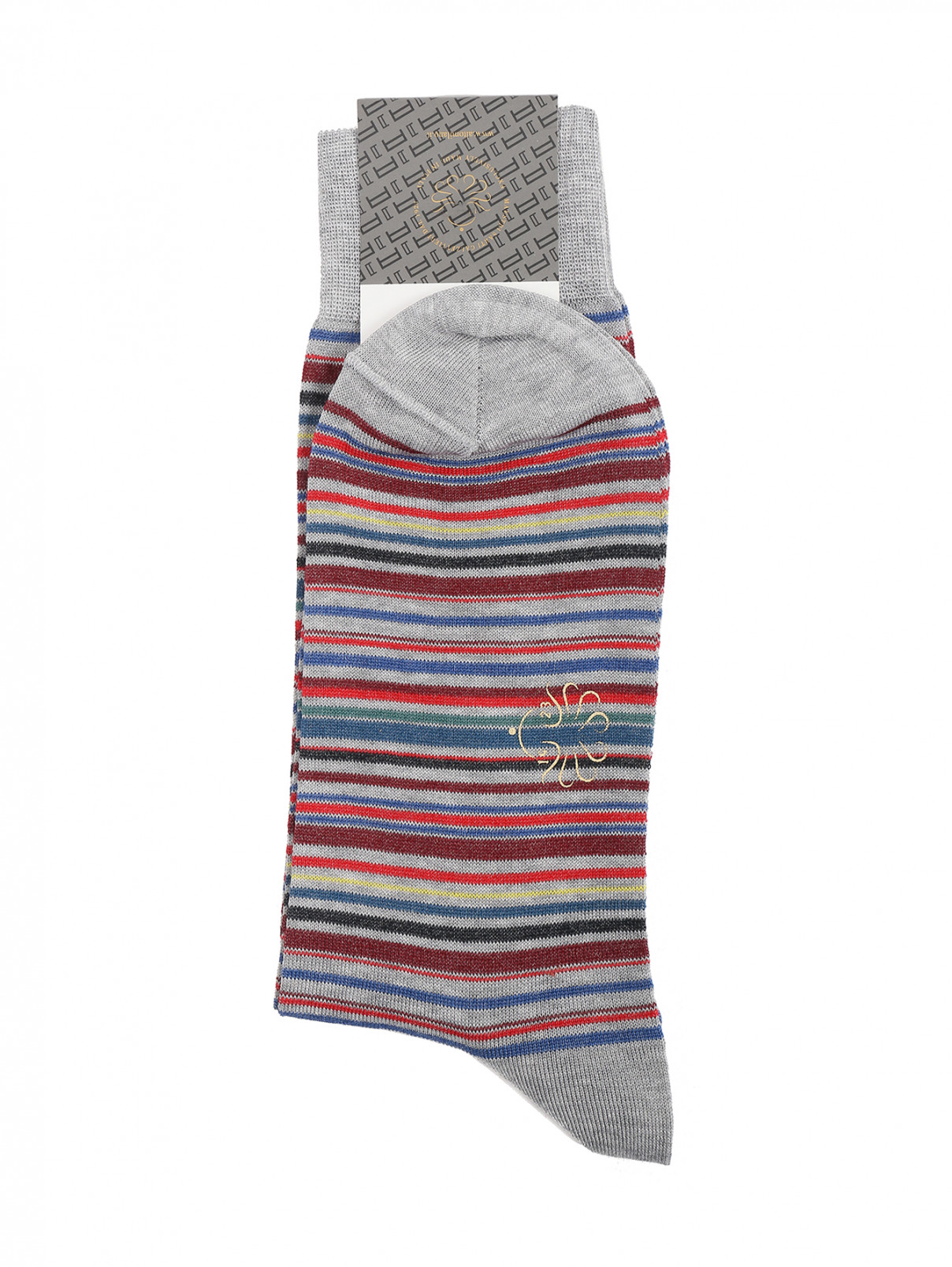 Носки из хлопка с узором "полоска" Peekaboo  –  Общий вид  – Цвет:  Узор