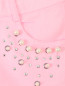 Джинсы зауженного кроя декорированные кристаллами и бусинами Blugirl Blumarine  –  Деталь1