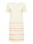 Платье-миди свободного кроя с отделкой из кружева Moschino Cheap&Chic  –  Общий вид