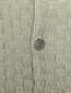 Джемпер свободного кроя из фактурной ткани Emporio Armani  –  Деталь1