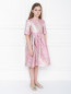 Платье из фактурного жаккарда Dolce & Gabbana  –  МодельВерхНиз