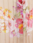 Туника из шелка с цветочным узором Alberta Ferretti  –  Деталь1