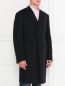 Пальто однобортное из кашемира Corneliani  –  Модель Верх-Низ