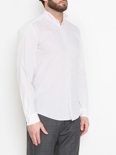 Рубашка из смешанного хлопка Antony Morato - МодельВерхНиз