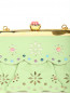Клатч декорированный бусинами  с плечевым ремнем-цепью Moschino  –  Деталь