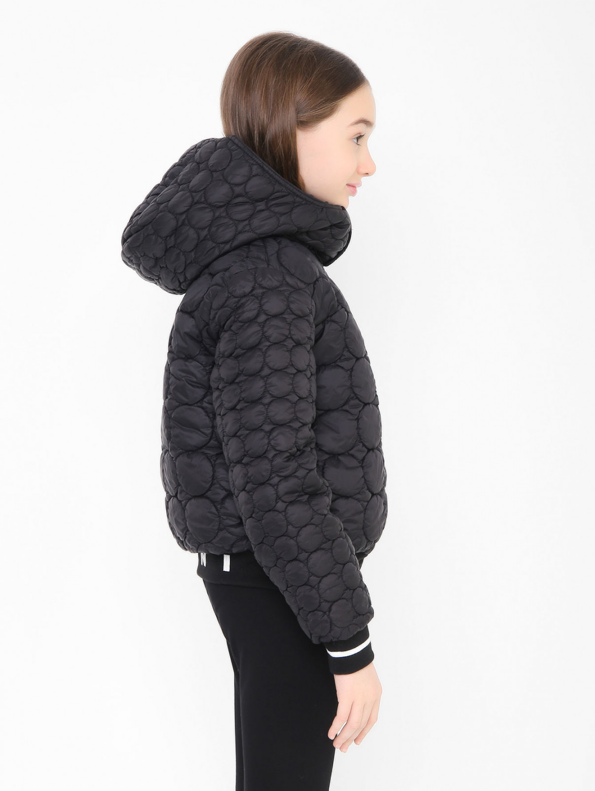 Стеганая куртка с карманами Marni  –  МодельВерхНиз2  – Цвет:  Черный