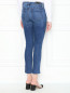Укороченные джинсы с контрастной отделкой J Brand  –  МодельВерхНиз1