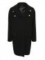 Пальто из шерсти и кашемира с накладными карманами Moschino Boutique  –  Общий вид
