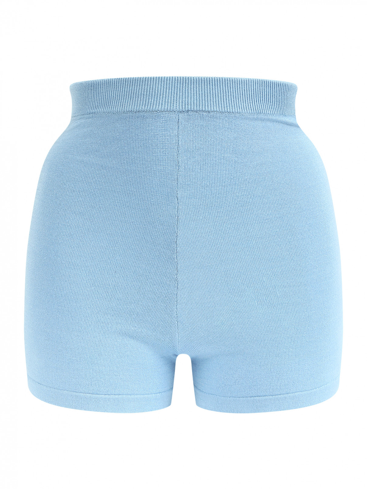 Панталоны из шелкового трикотажа La Perla  –  Общий вид  – Цвет:  Синий