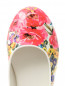 Туфли из лаковой кожи с цветочным узором Dolce & Gabbana  –  Обтравка3