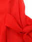Платье свободного кроя с короткими рукавами Moschino Boutique  –  Деталь