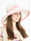 Шляпа с контрастной отделкой Marina Rinaldi  –  МодельОбщийВид