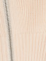 Джемпер из хлопка и шерсти с круглым вырезом MM6  –  Деталь1