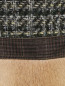 Юбка-карандаш из смесовой шерсти с меховой отделкой Antonio Marras  –  Деталь1