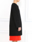 Пальто декорированное кружевом Moschino Boutique  –  Модель Верх-Низ2