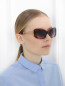 Очки солнцезащитные в пластиковой оправе Linda Farrow  –  Модель Общий вид