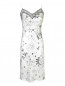 Платье из шелка с цветочным узором Ermanno Scervino  –  Общий вид