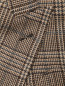 Пиджак из шерсти с узором гусиная лапка LARDINI  –  Деталь