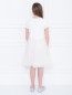 Платье трикотажное с юбкой-сеткой Aletta Couture  –  МодельВерхНиз1