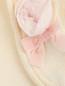 Болеро из  шерсти с декоративным цветком Aletta  –  Деталь