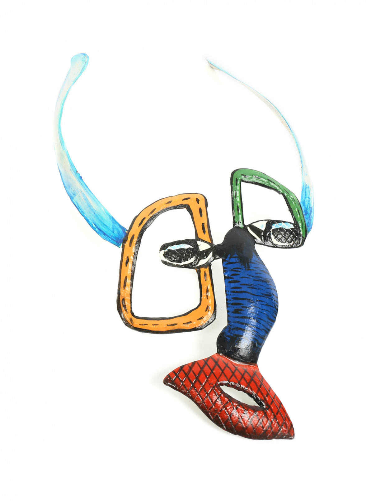 Ожерелье из металла Marina Rinaldi  –  Общий вид  – Цвет:  Мультиколор