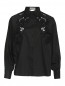 Блуза из хлопка с кружевной аппликацией Ermanno Firenze  –  Общий вид
