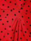 Платье из шелка с узором Moschino Couture  –  Деталь