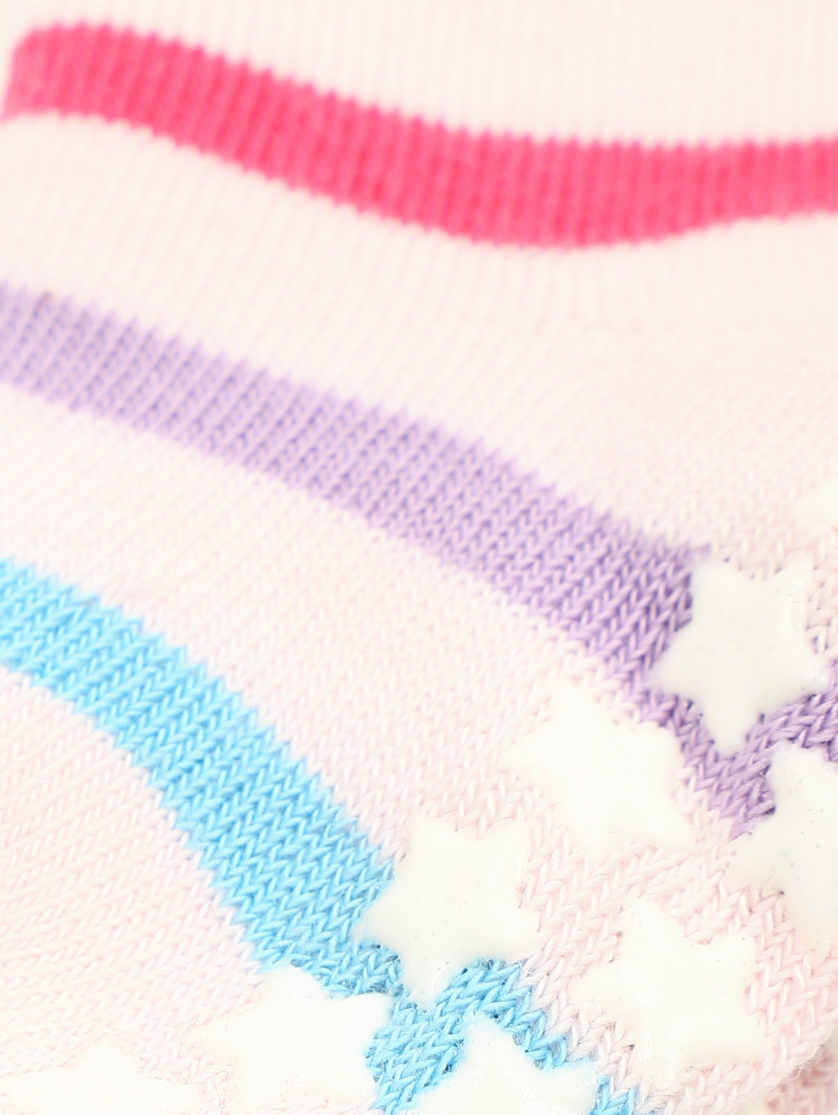 Носки из хлопка с узором "полоска" Falke  –  Деталь  – Цвет:  Розовый