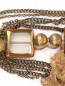Ожерелье из металла и шелка Maurizio Pecoraro  –  Деталь