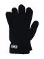 Шерстяные перчатки с логотипом Emporio Armani  –  Общий вид