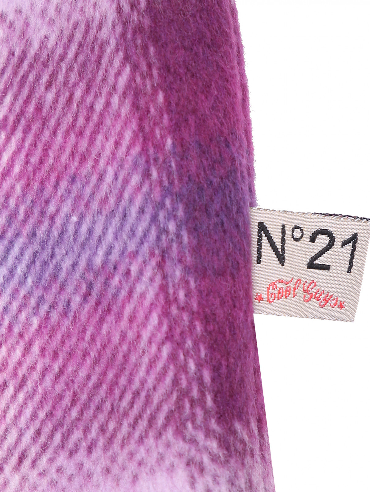Мини-юбка в клетку N21  –  Деталь  – Цвет:  Узор